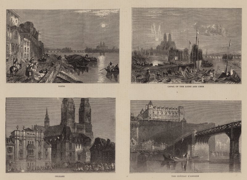 Sketches on the Loire by Joseph Mallord William Turner