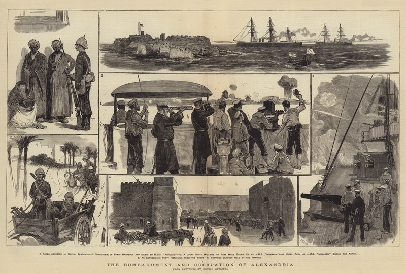 The Bombardment and Occupation of Alexandria by Joseph Nash