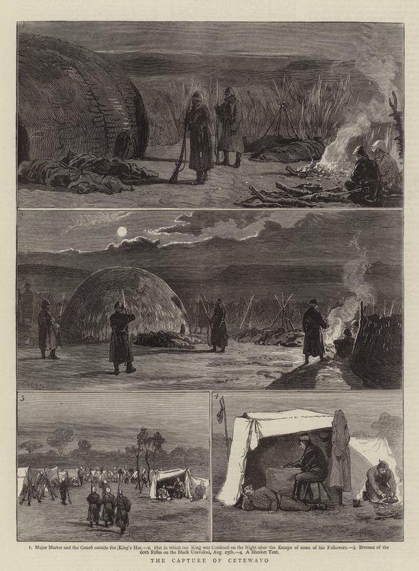 The Capture of Cetewayo by Joseph Nash