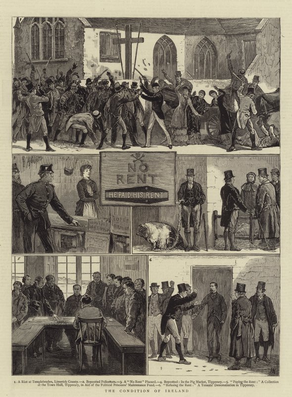 The Condition of Ireland by Joseph Nash