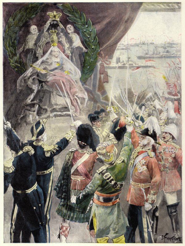 Character of Queen Victoria: Supremacy by Joseph (after) Finnemore