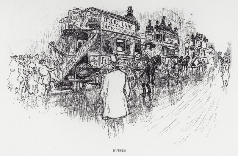 Buses by Joseph (after) Pennell