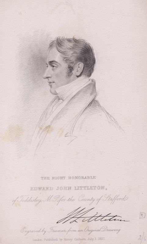 Edward Littleton by Joseph (after) Slater