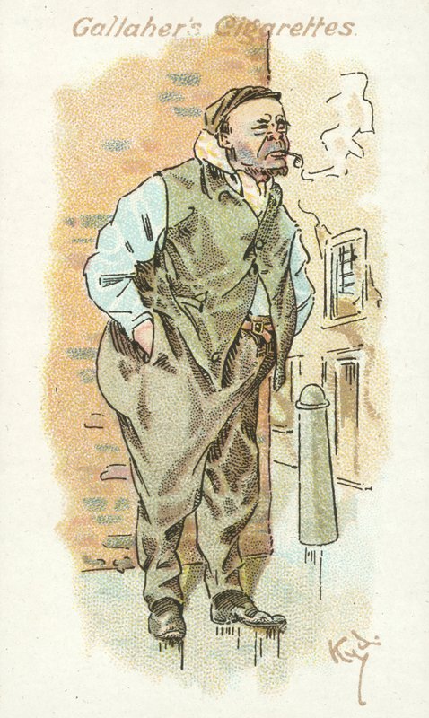 Votaries of the Weed No 7 by Joseph Clayton (1856 1937) Clarke