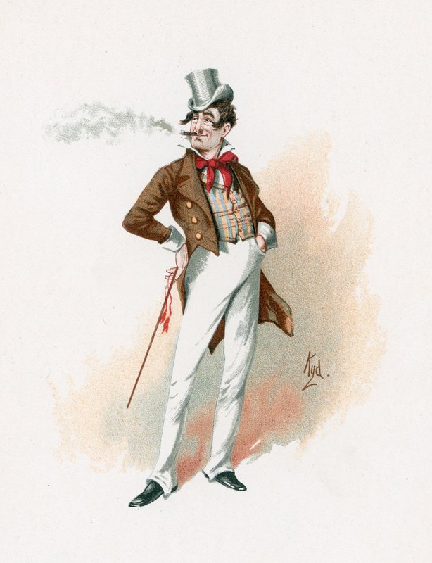 Dick Swiveller, illustration from 