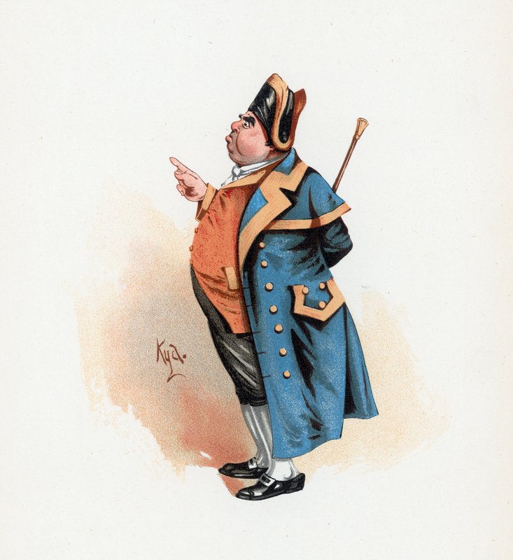 Mr. Bumble, illustration from 