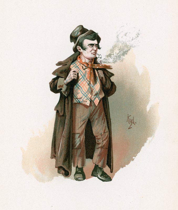 The Artful Dodger, illustration from 
