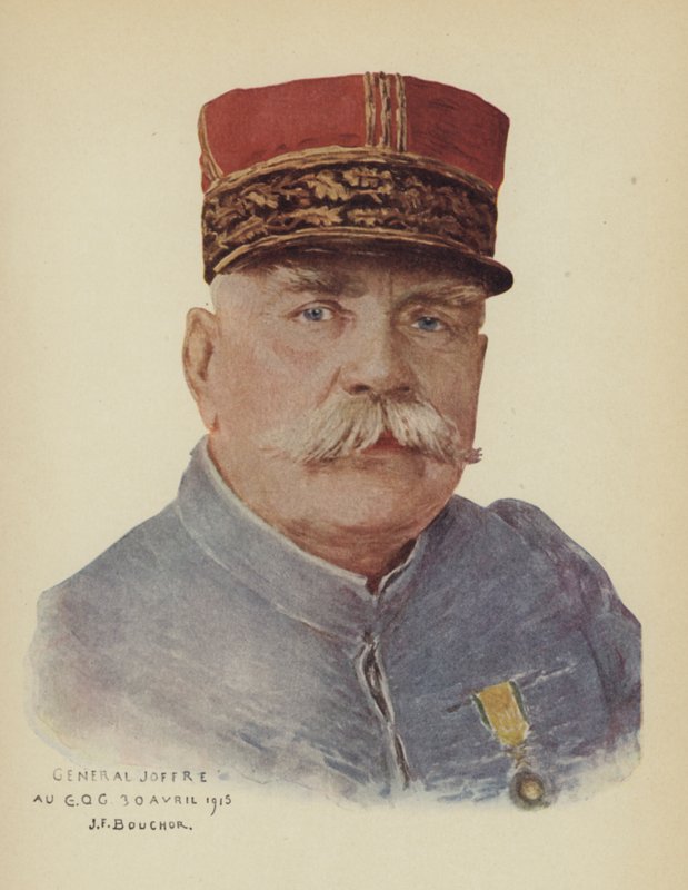 Joseph Joffre, French general by Joseph Felix Boucher