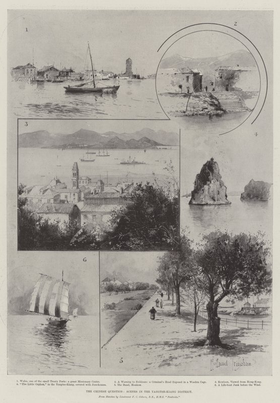 The Chinese Question, Scenes in the Yangtse-Kiang District by Joseph Holland Tringham
