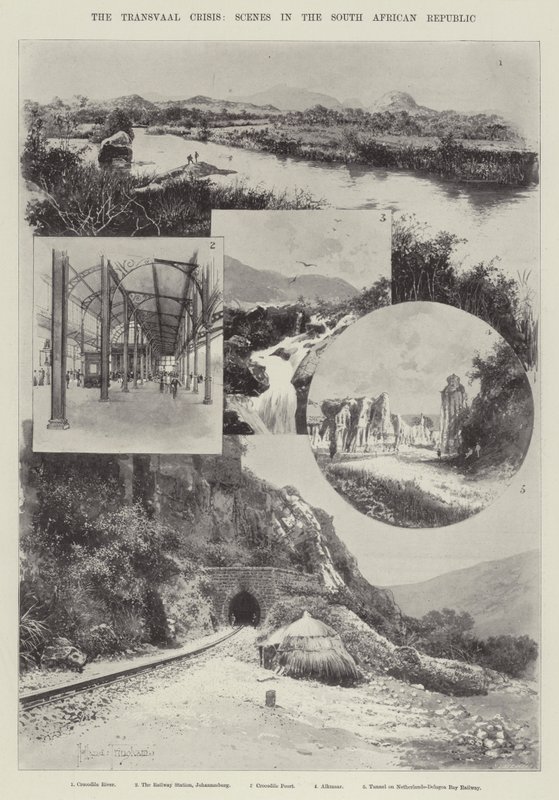 The Transvaal Crisis, Scenes in the South African Republic by Joseph Holland Tringham