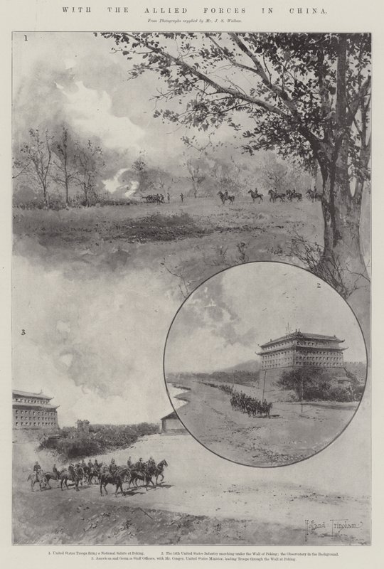 With the Allied Forces in China by Joseph Holland Tringham