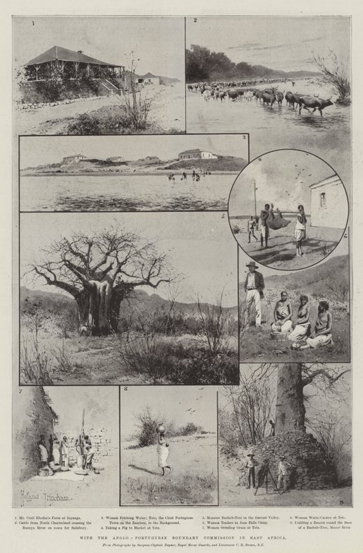 With the Anglo-Portuguese Boundary Commission in East Africa by Joseph Holland Tringham