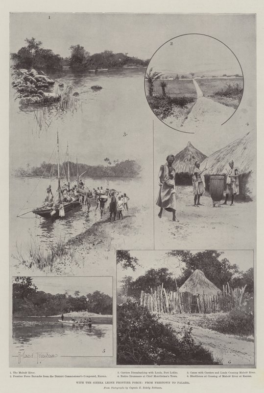 With the Sierra Leone Frontier Force, from Freetown to Falaba by Joseph Holland Tringham