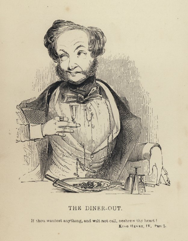 The Diner-Out by Joseph Kenny (after) Meadows