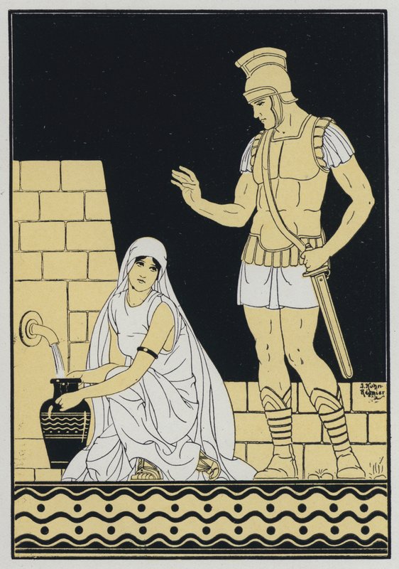 Story of a Vestal and an Extinguished Fire by Joseph Kuhn Regnier