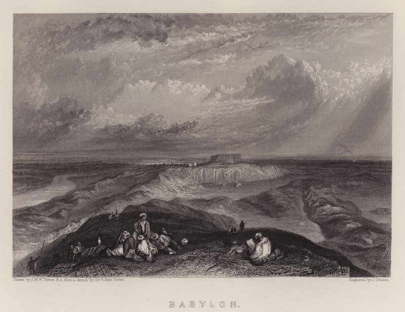 Babylon by Joseph Mallord William (after) Turner