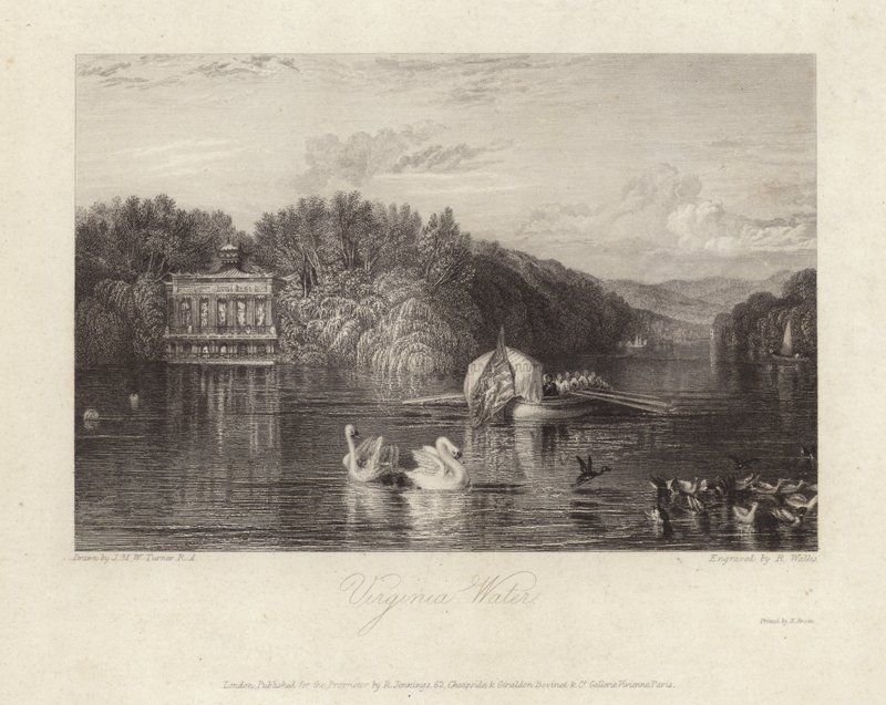 Virginia Water by Joseph Mallord William Turner