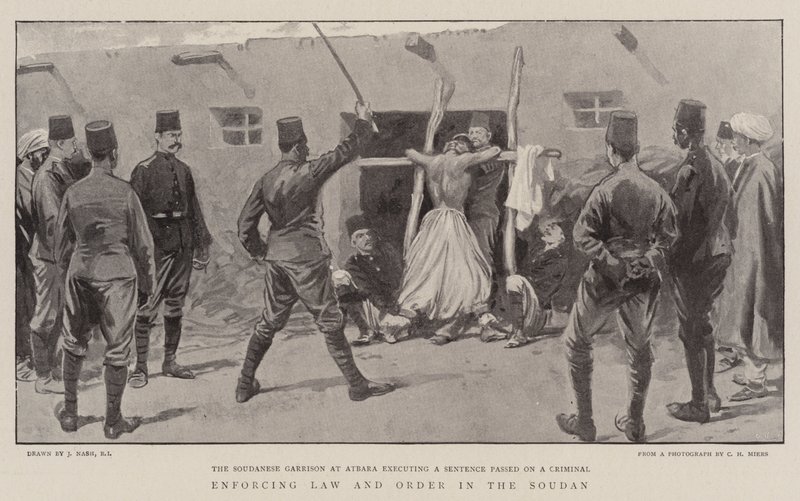 Enforcing Law and Order in the Soudan by Joseph Nash