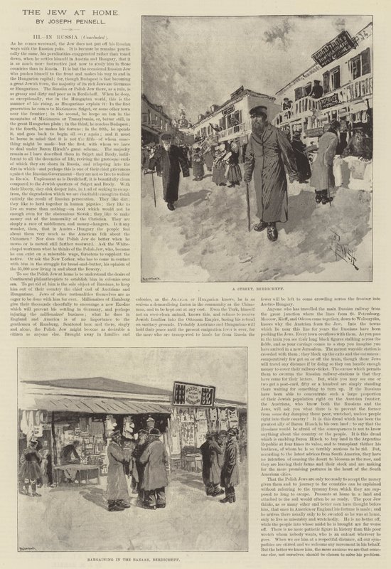 The Jew at Home, by Joseph Pennell by Joseph Pennell