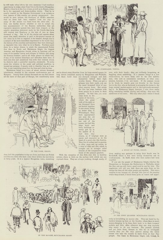The Jew at Home, by Joseph Pennell by Joseph Pennell