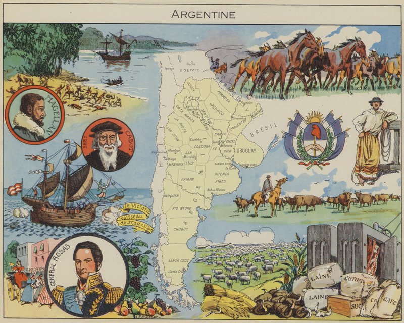 Argentina by Joseph Porphyre Pinchon