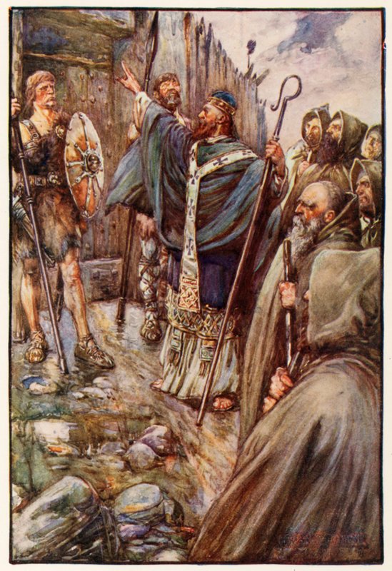 Saint Columba by Joseph Ratcliffe Skelton