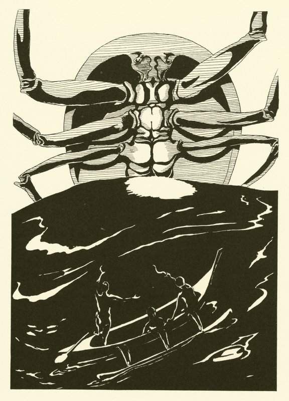 Pou Amma the Crab by Joseph Rudyard (after) Kipling