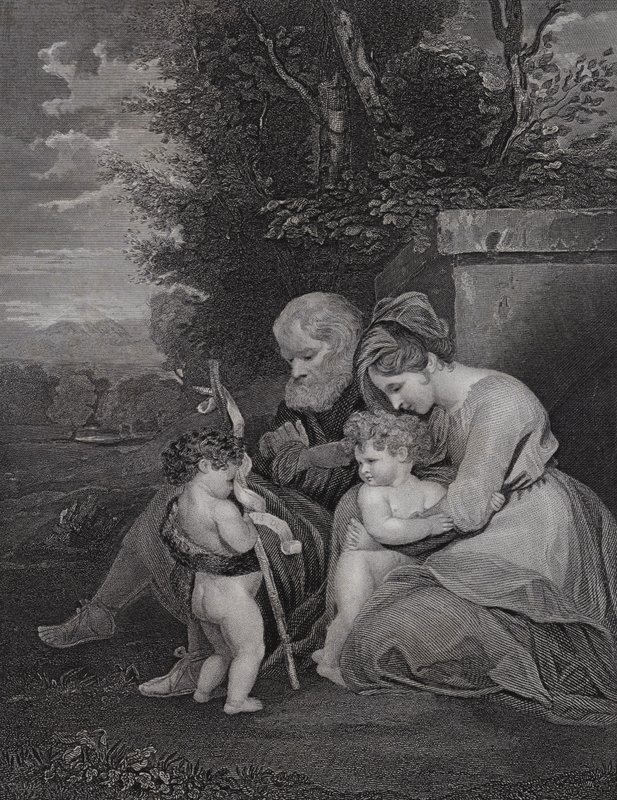 The Holy Family by Joshua (after) Reynolds