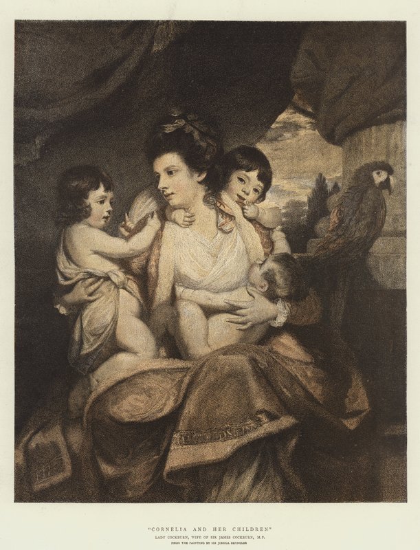 Cornelia and Her Children by Joshua Reynolds