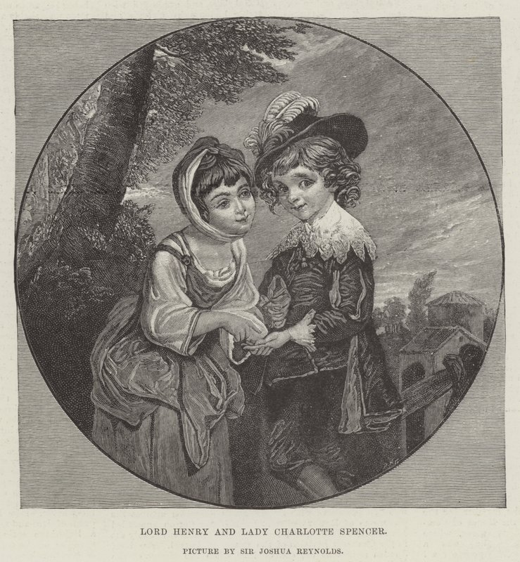 Lord Henry and Lady Charlotte Spencer by Joshua Reynolds