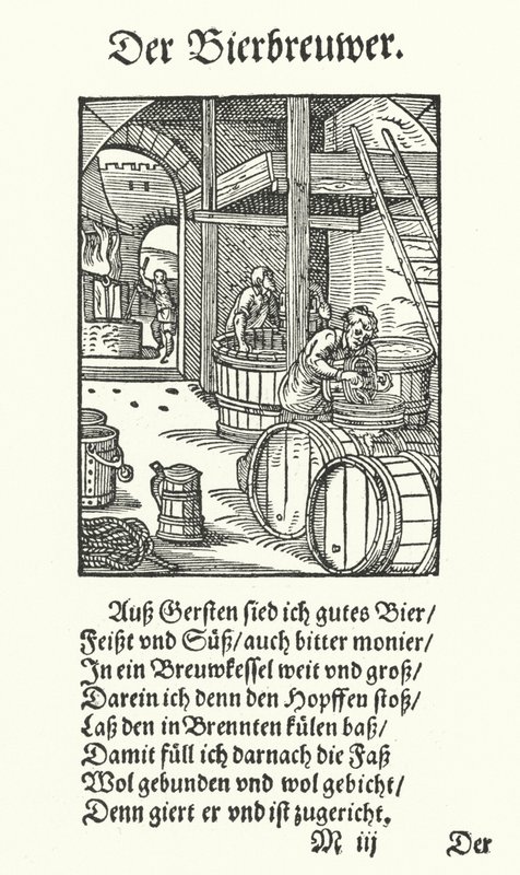 The Brewer by Jost (after) Amman