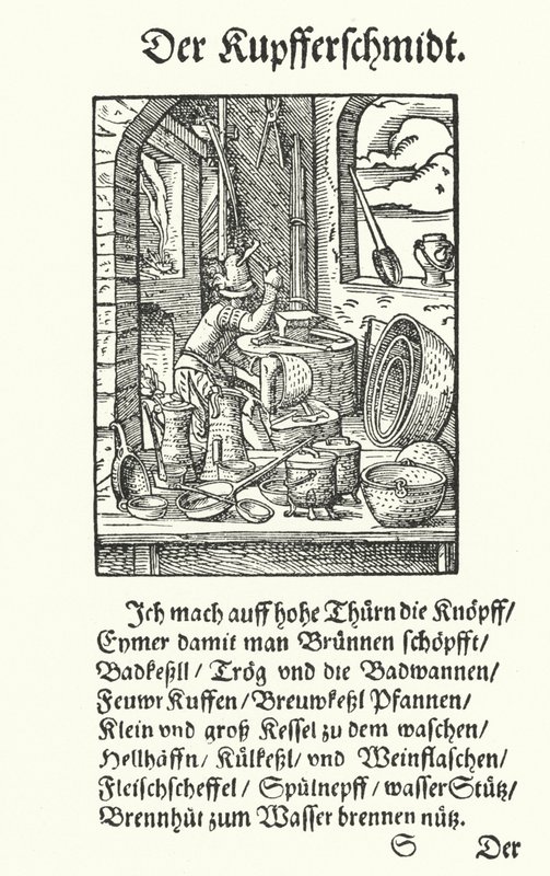 The Coppersmith by Jost (after) Amman