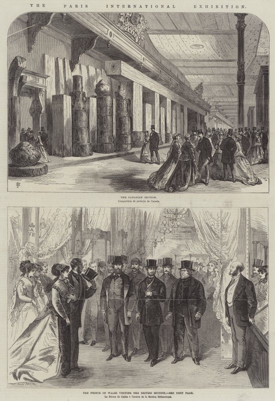 The Paris International Exhibition by Jules Pelcoq