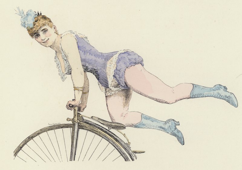 Cycling Artiste by Jules Arsene Garnier