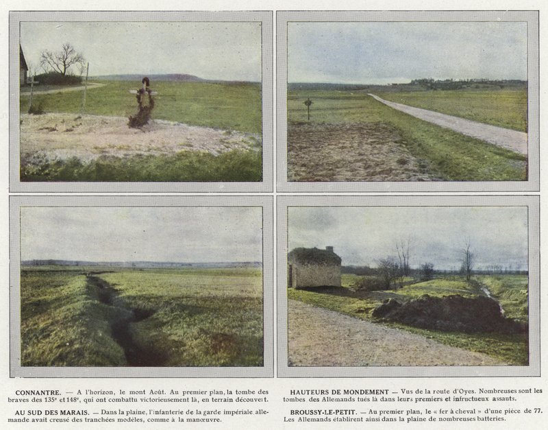 Connantre, Hauteurs de Mondement, Au Sud des Marais, Broussy-le-Petit by Jules Gervais Courtellemont