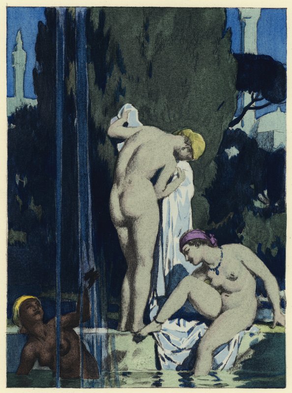 Illustration for Memoirs of Casanova by Jules Marie Auguste Leroux