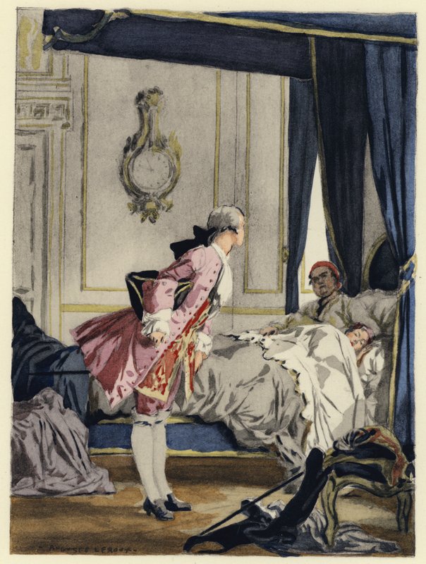 Illustration for Memoirs of Casanova by Jules Marie Auguste Leroux