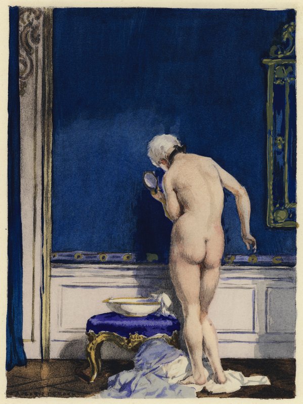 Illustration for Memoirs of Casanova by Jules Marie Auguste Leroux