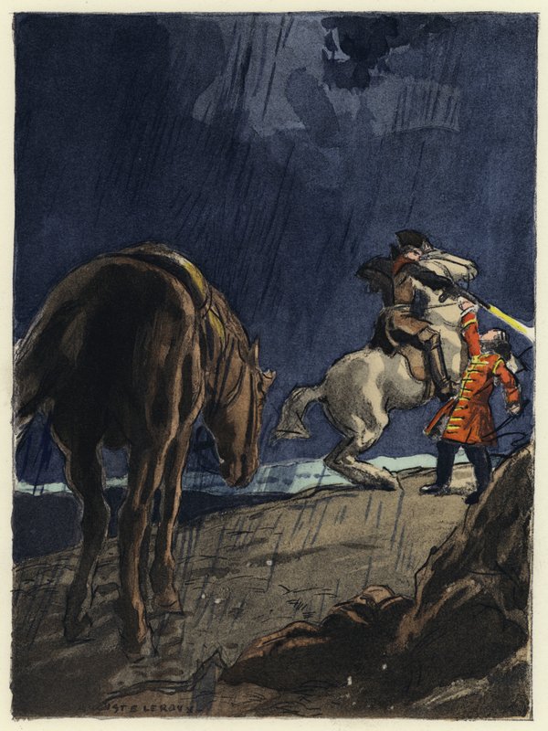 Illustration for Memoirs of Casanova by Jules Marie Auguste Leroux