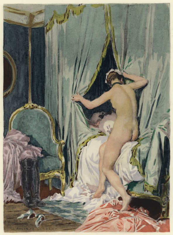 Illustration for Memoirs of Casanova by Jules Marie Auguste Leroux