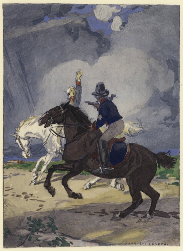 Illustration for Memoirs of Casanova by Jules Marie Auguste Leroux