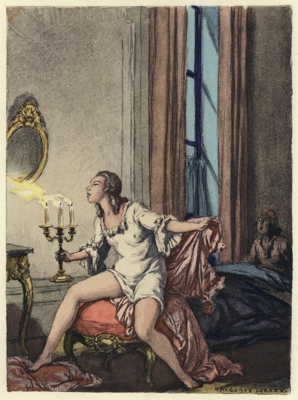 Illustration for Memoirs of Casanova by Jules Marie Auguste Leroux