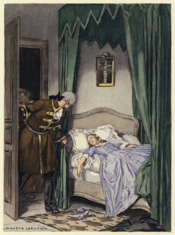 Illustration for Memoirs of Casanova by Jules Marie Auguste Leroux