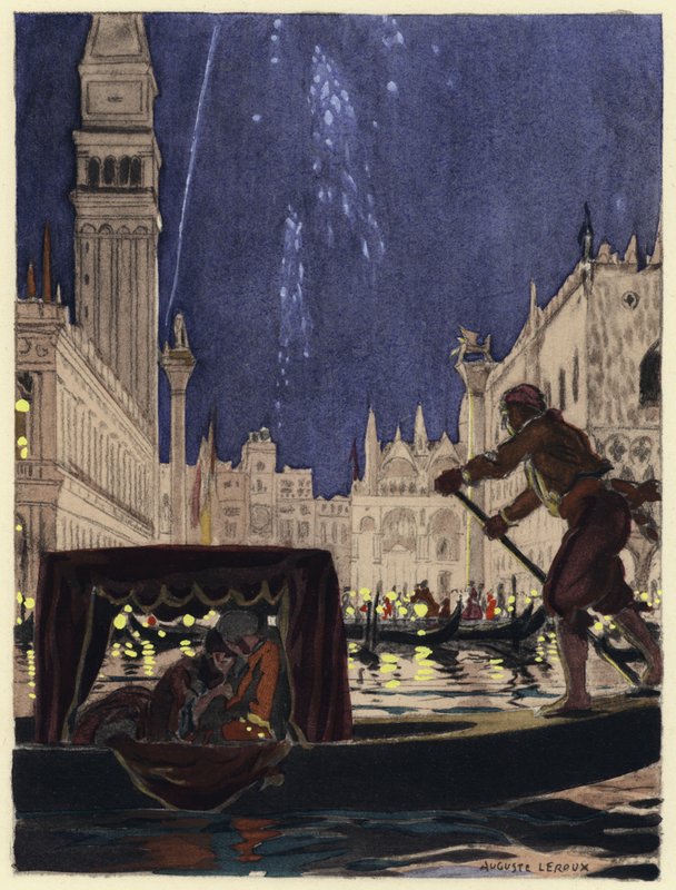 Illustration for Memoirs of Casanova by Jules Marie Auguste Leroux