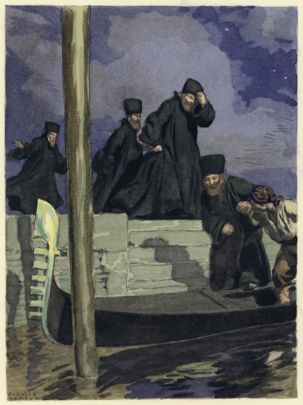 Illustration for Memoirs of Casanova by Jules Marie Auguste Leroux