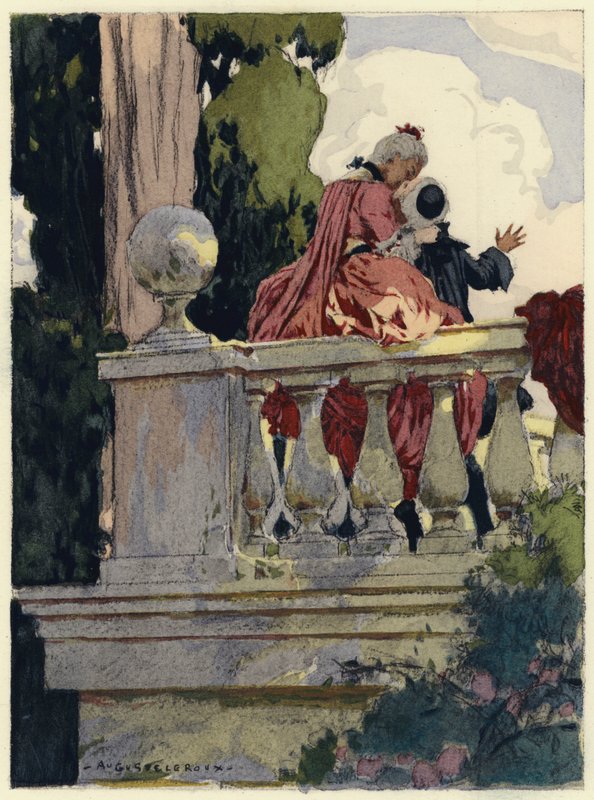 Illustration for Memoirs of Casanova by Jules Marie Auguste Leroux