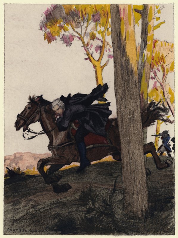 Illustration for Memoirs of Casanova by Jules Marie Auguste Leroux