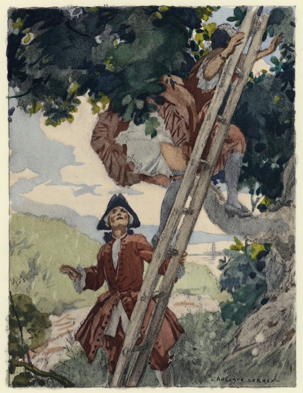 Illustration for Memoirs of Casanova by Jules Marie Auguste Leroux