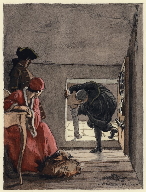 Illustration for Memoirs of Casanova by Jules Marie Auguste Leroux