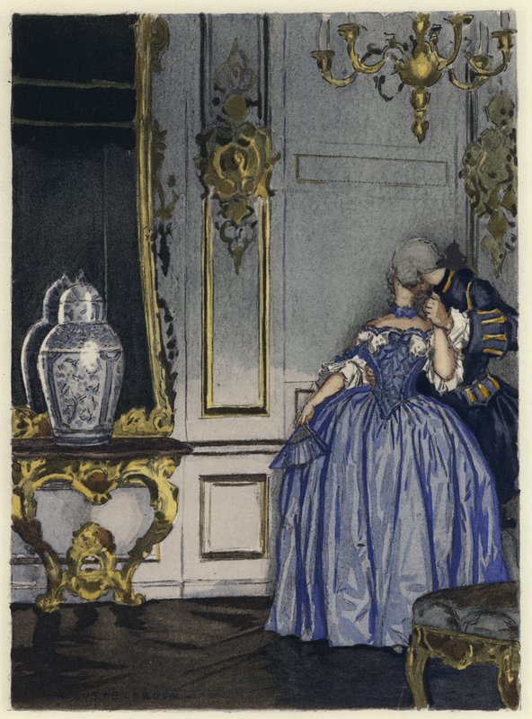 Illustration for Memoirs of Casanova by Jules Marie Auguste Leroux